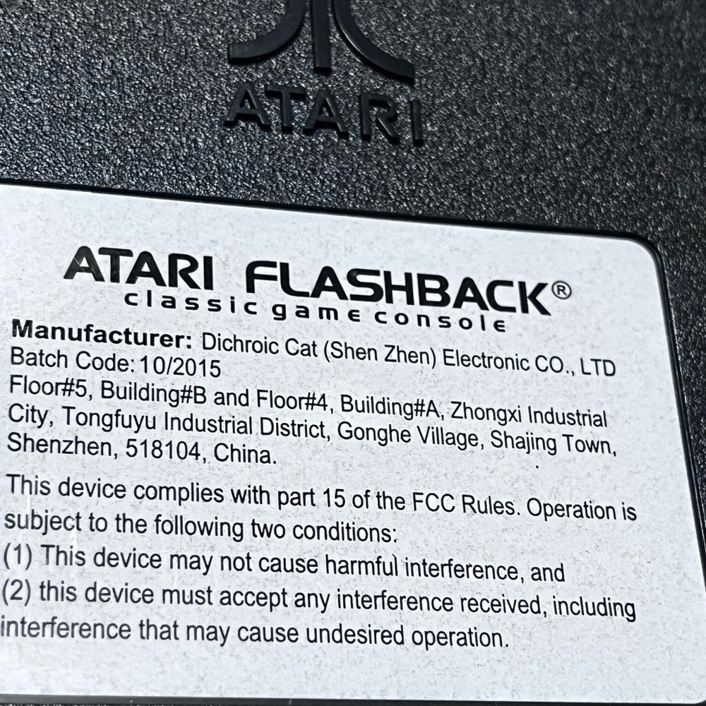 🎉Host Pick🎉Atari Flashback With Built In Games *No Controllers/Console Only - Picture 3 of 5